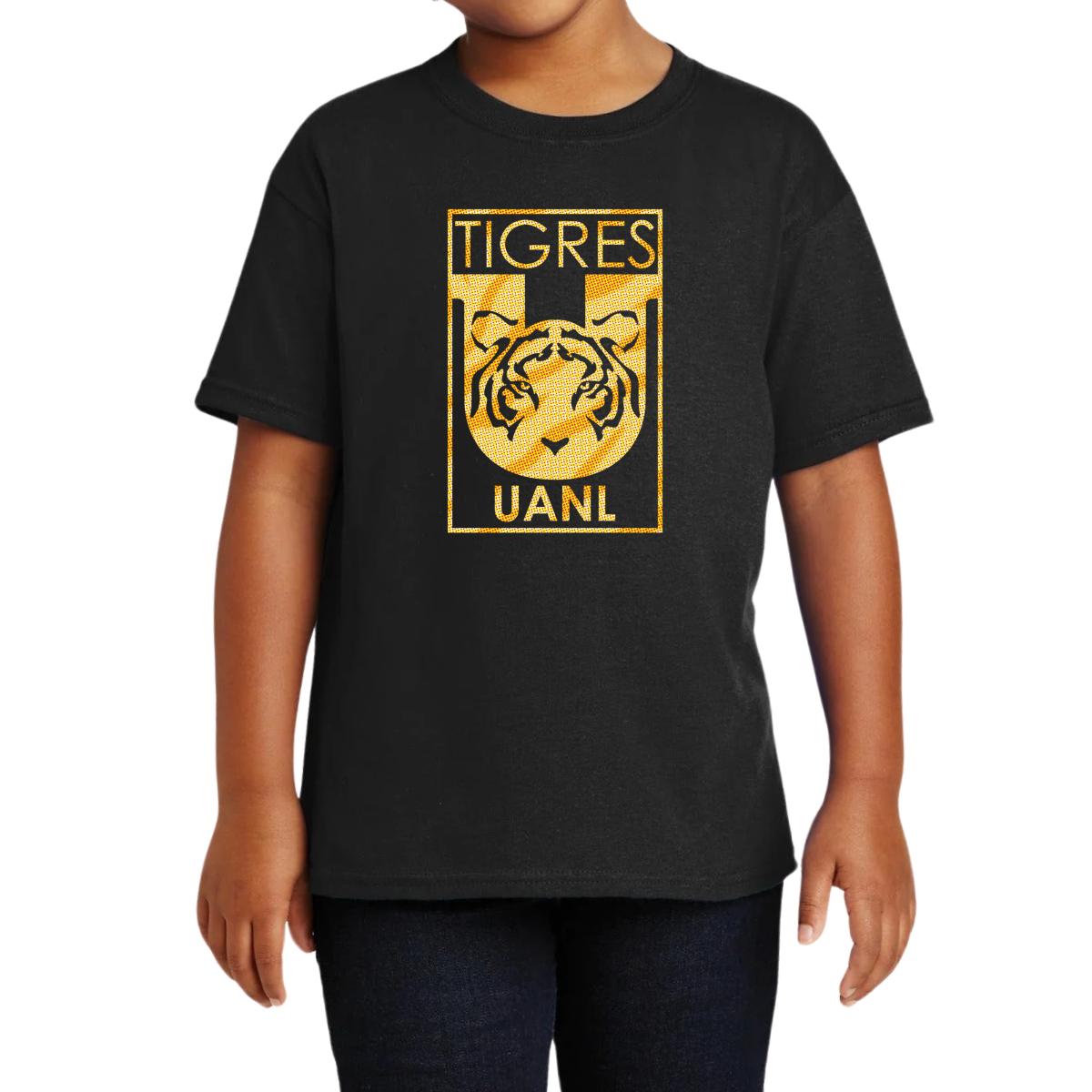 Playera Niños Tigres UANL Escudo