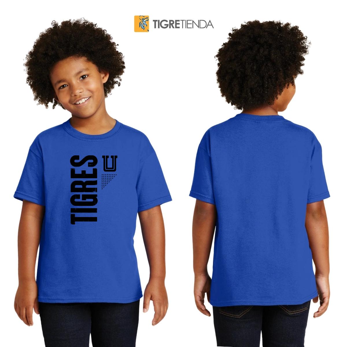 Playera Niños Tigres UANL U Tigres Vertical