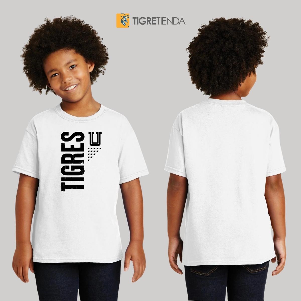 Playera Niños Tigres UANL U Tigres Vertical