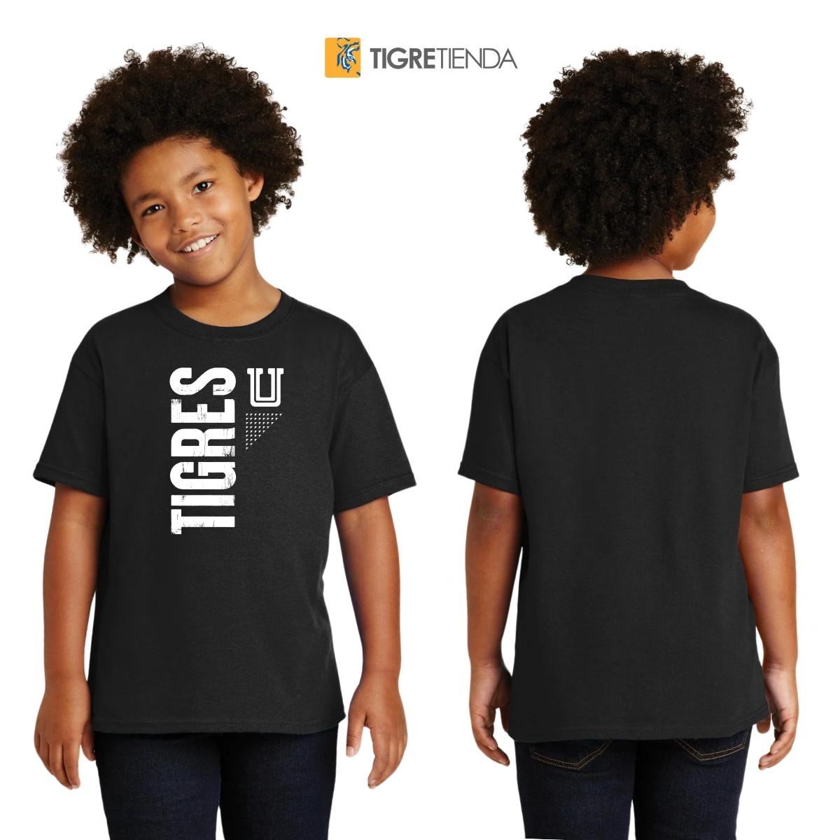 Playera Niños Tigres UANL U Tigres Vertical