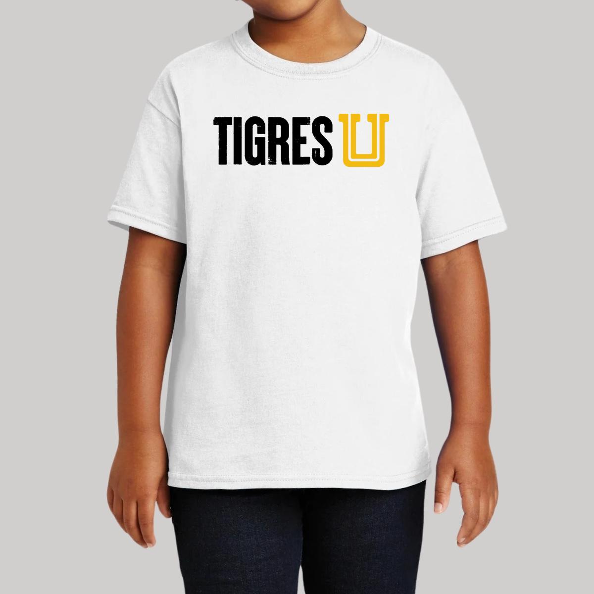 Playera Niños Tigres UANL U Tigres Horizontal