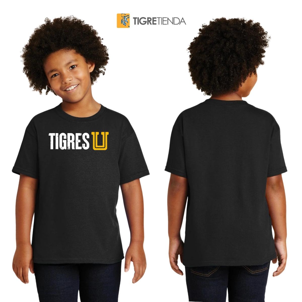 Playera Niños Tigres UANL U Tigres Horizontal