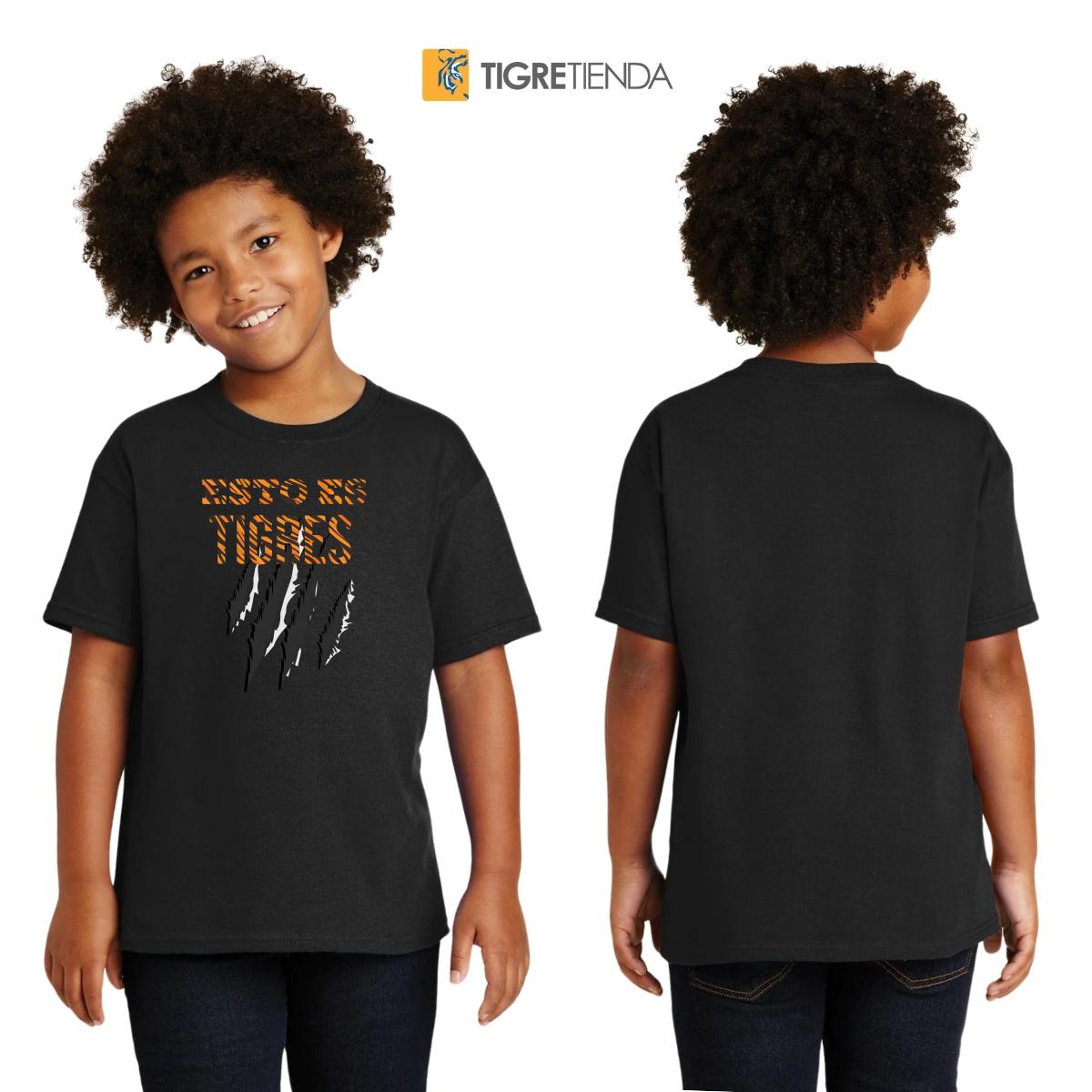 Playera Niños Tigres UANL Esto es Tigres Zarpazo