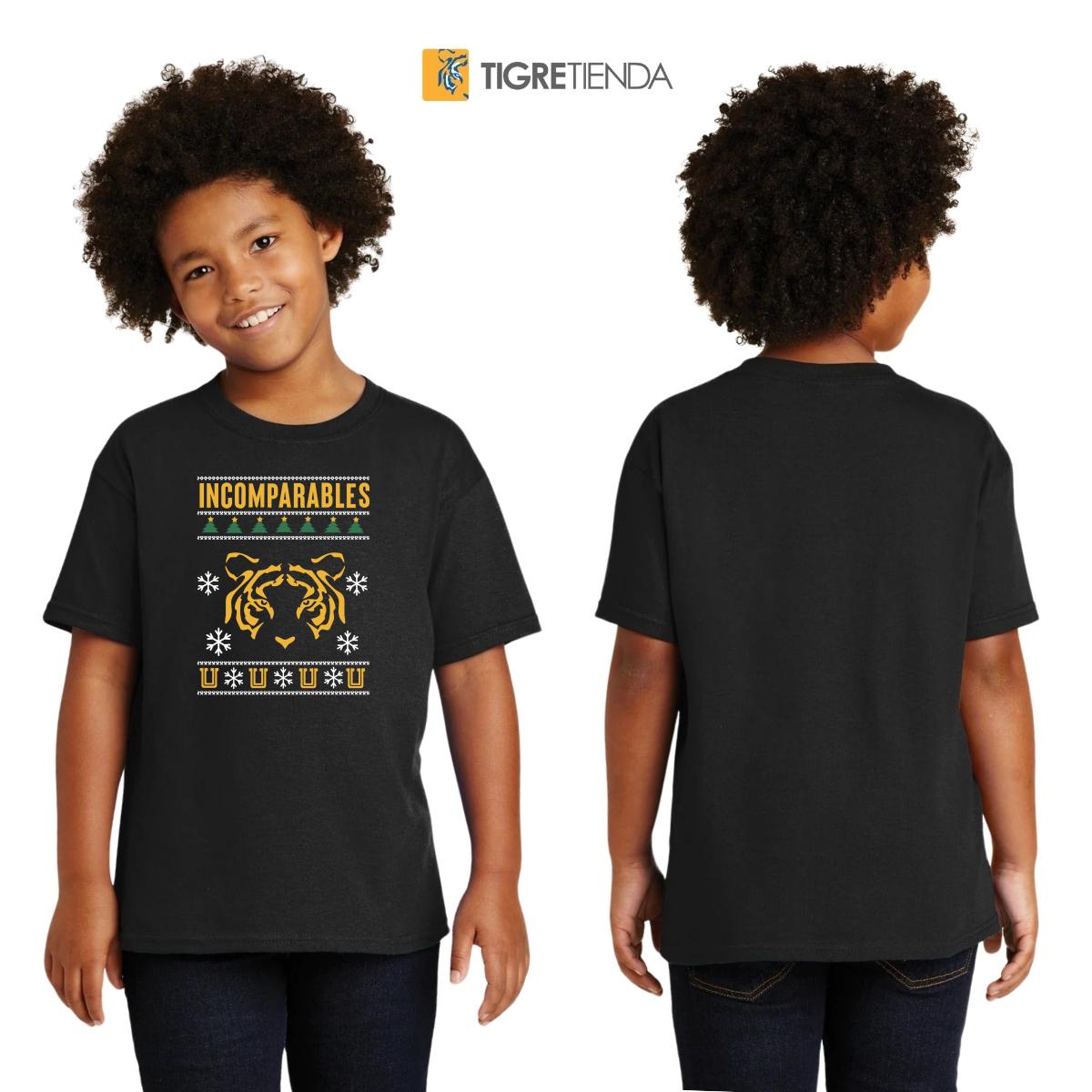 Playera Niños Tigres UANL Navideña Incomparables