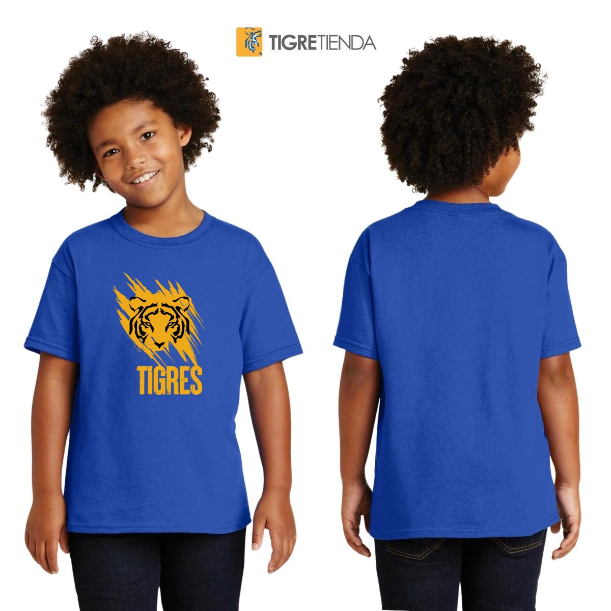 Playera Niños Tigres UANL Rostro