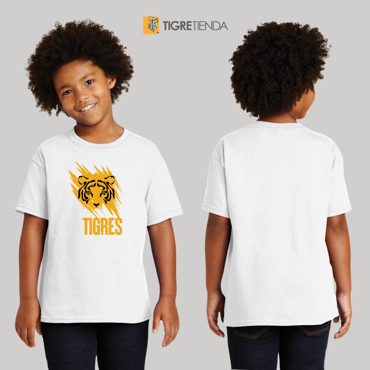 Playera Niños Tigres UANL Rostro