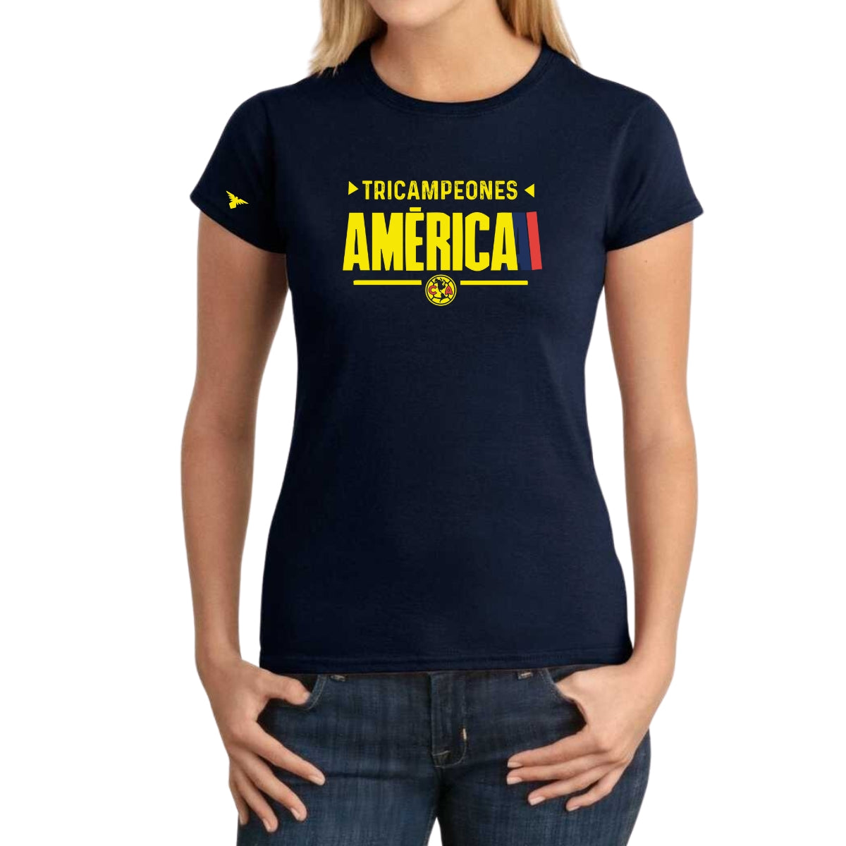 Playera Mujer América Tricampeón