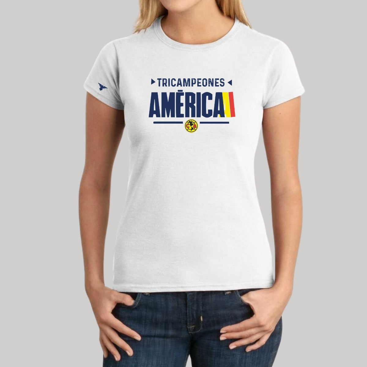 Playera Mujer América Tricampeón