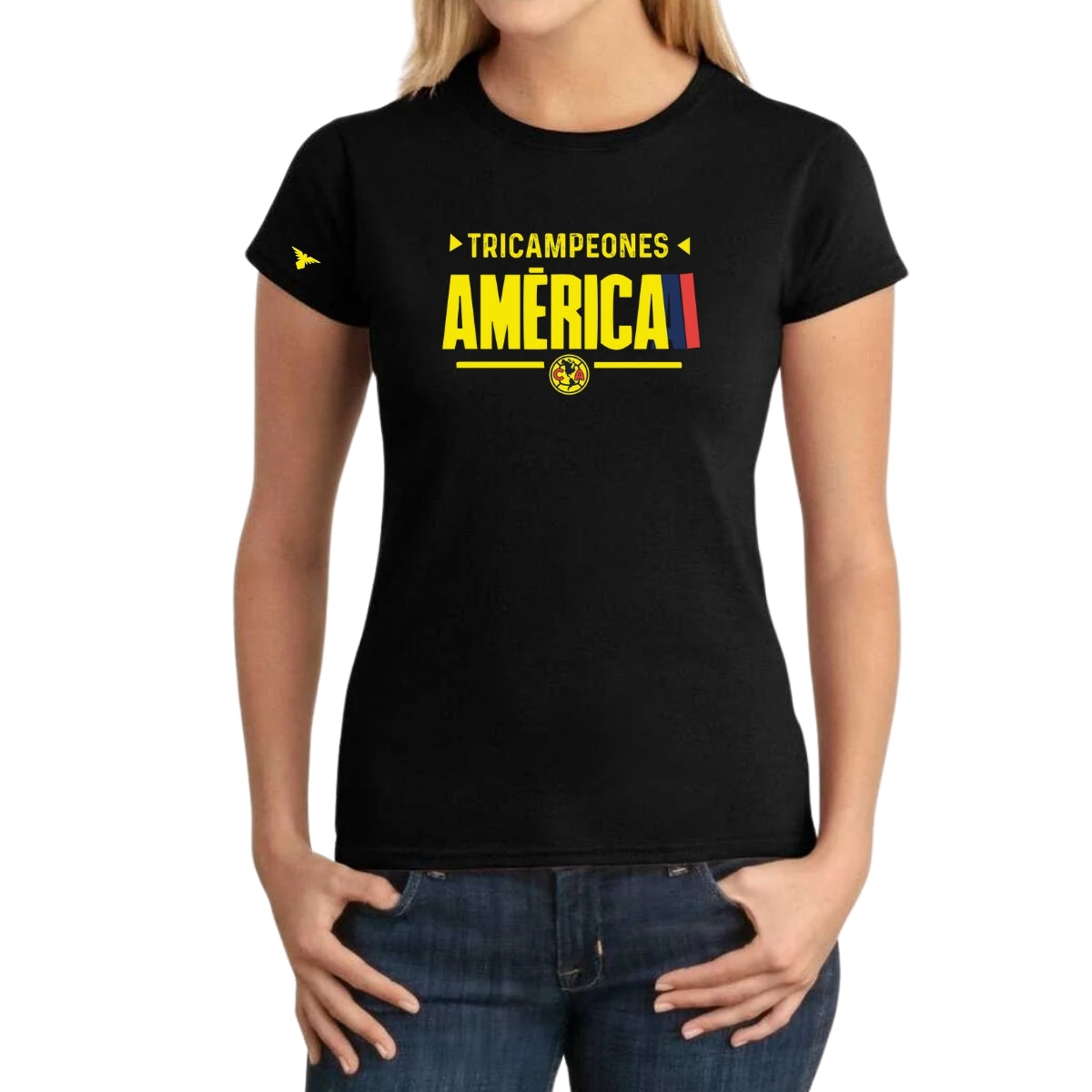 Playera Mujer América Tricampeón