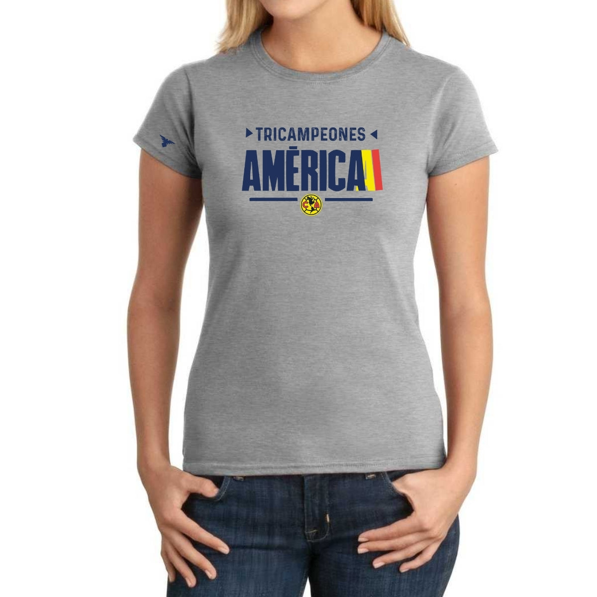 Playera Mujer América Tricampeón