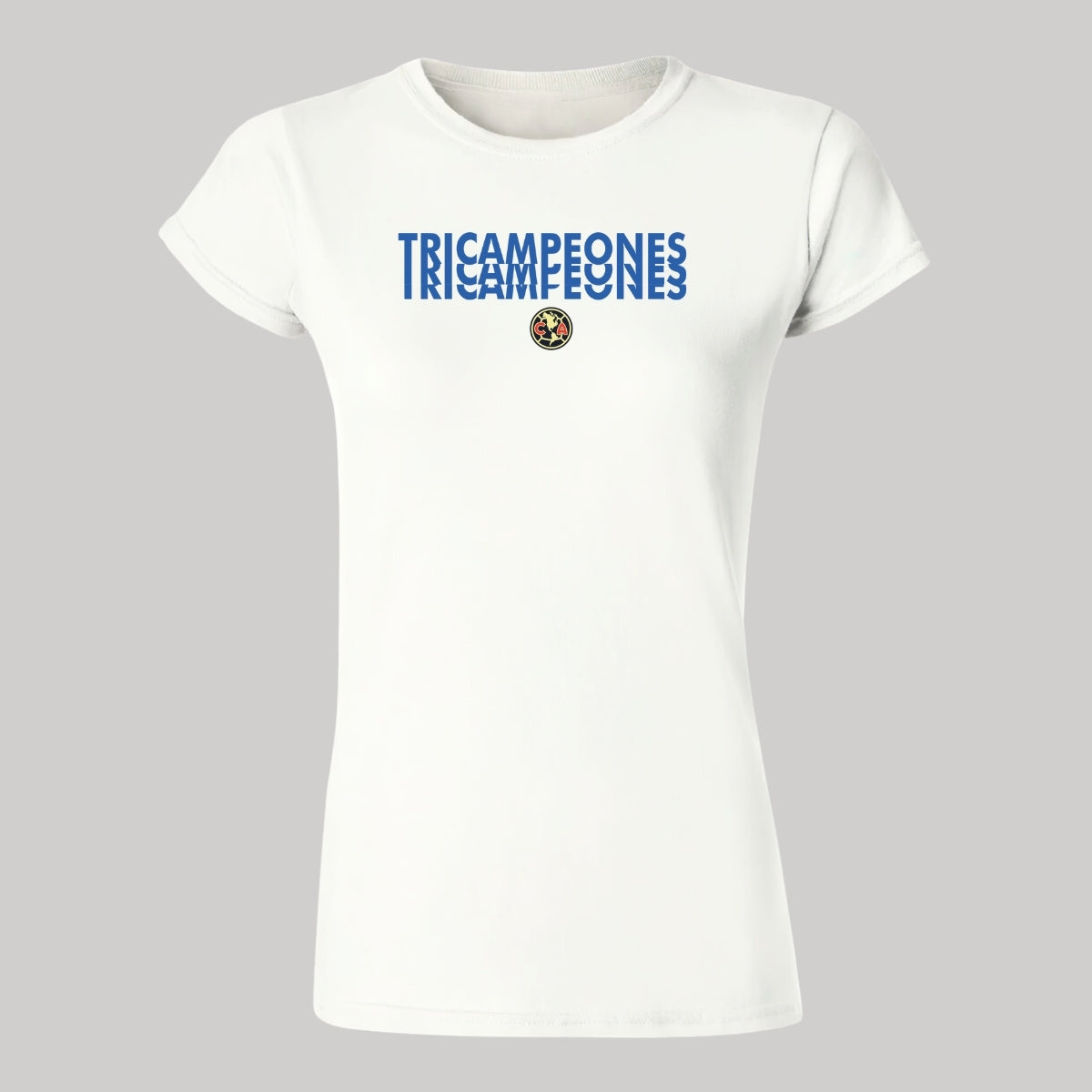 Playera Mujer América Tricampeones