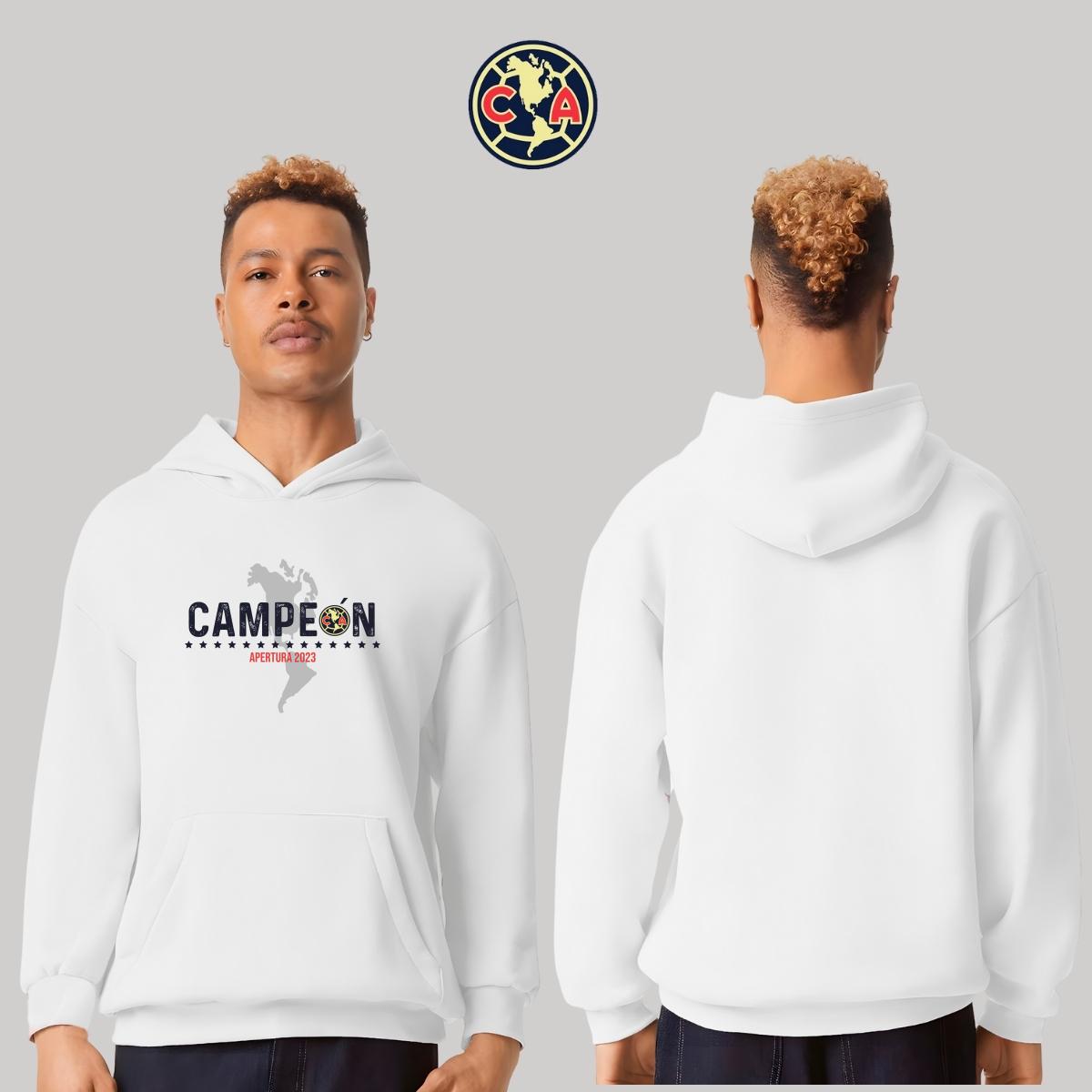 Sudadera Hombre Hoodie Pro Dry América Campeón AP 2023