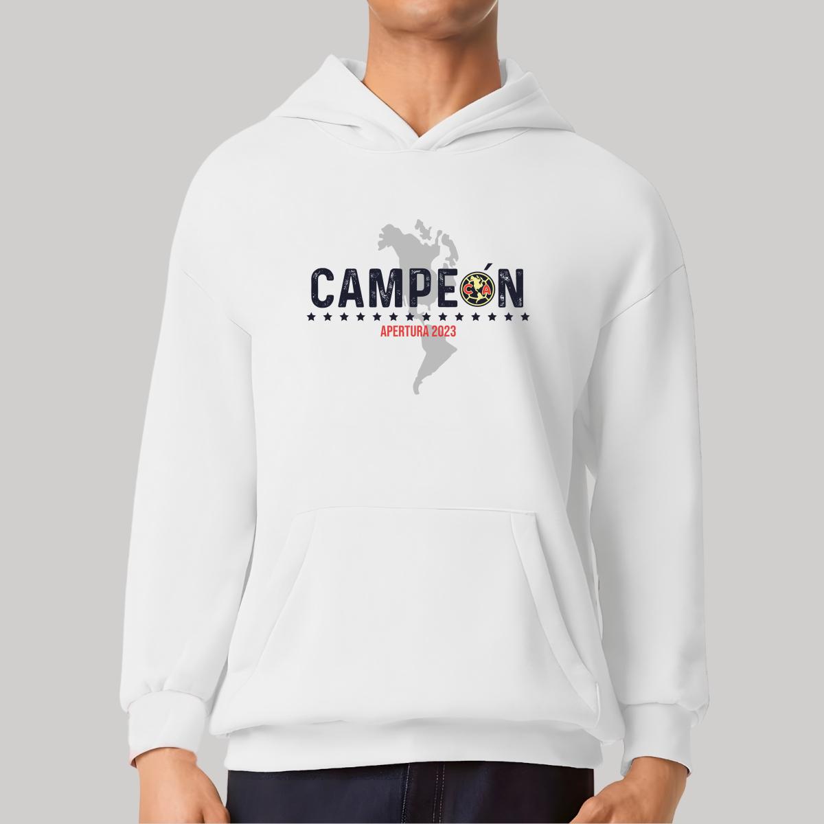 Sudadera Hombre Hoodie Pro Dry América Campeón AP 2023