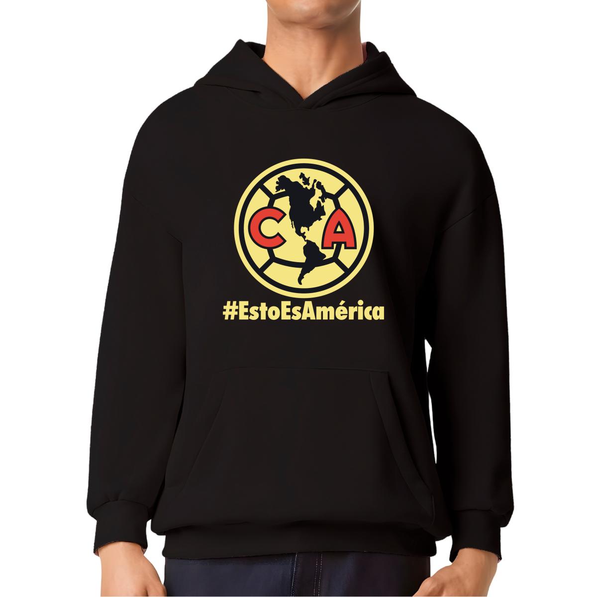 Sudadera Hombre Hoodie Pro Dry América Esto es América