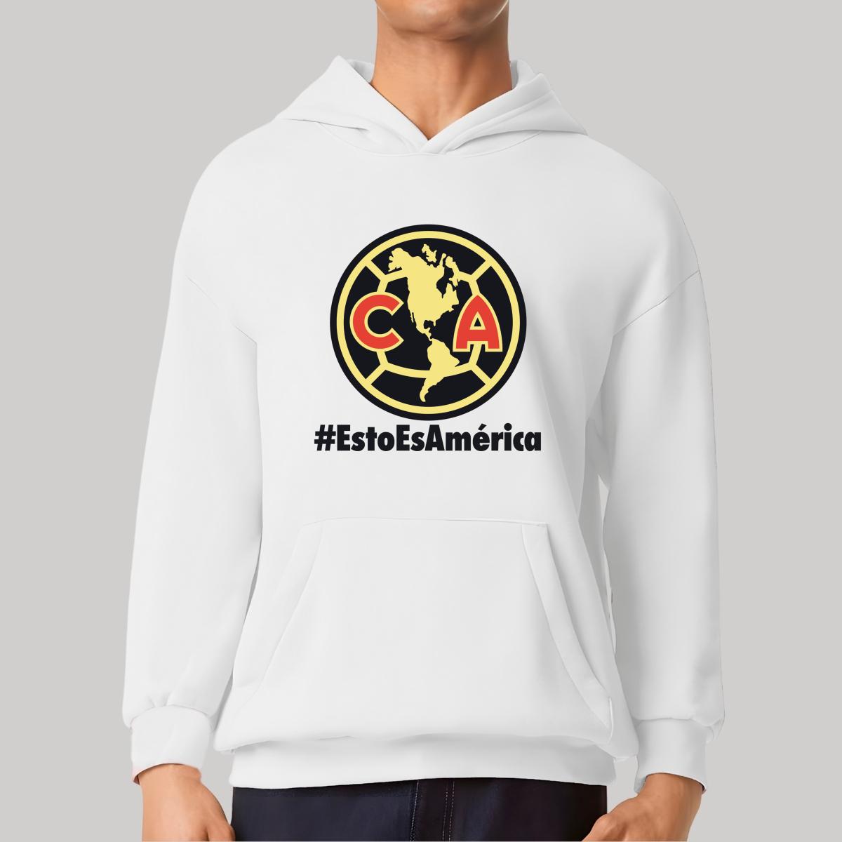 Sudadera Hombre Hoodie Pro Dry América Esto es América