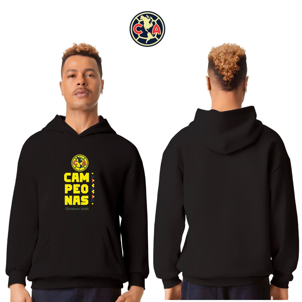 Sudadera Hombre Hoodie Pro Dry América Campeonas Cl 2023