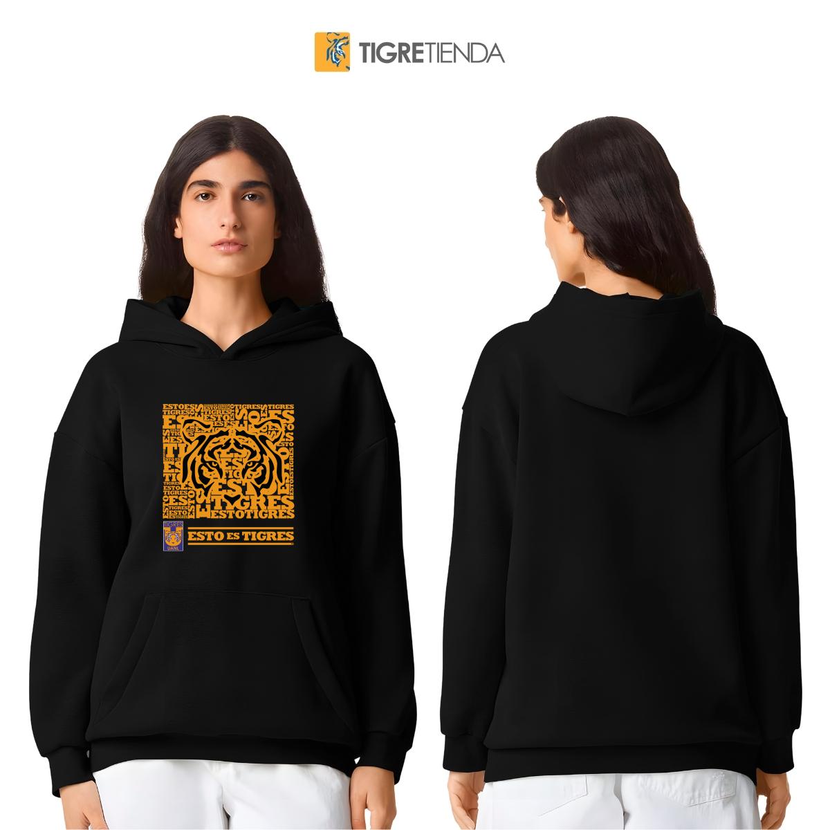 Sudadera Mujer Hoodie Pro Dry Tigres UANL Esto es Tigres