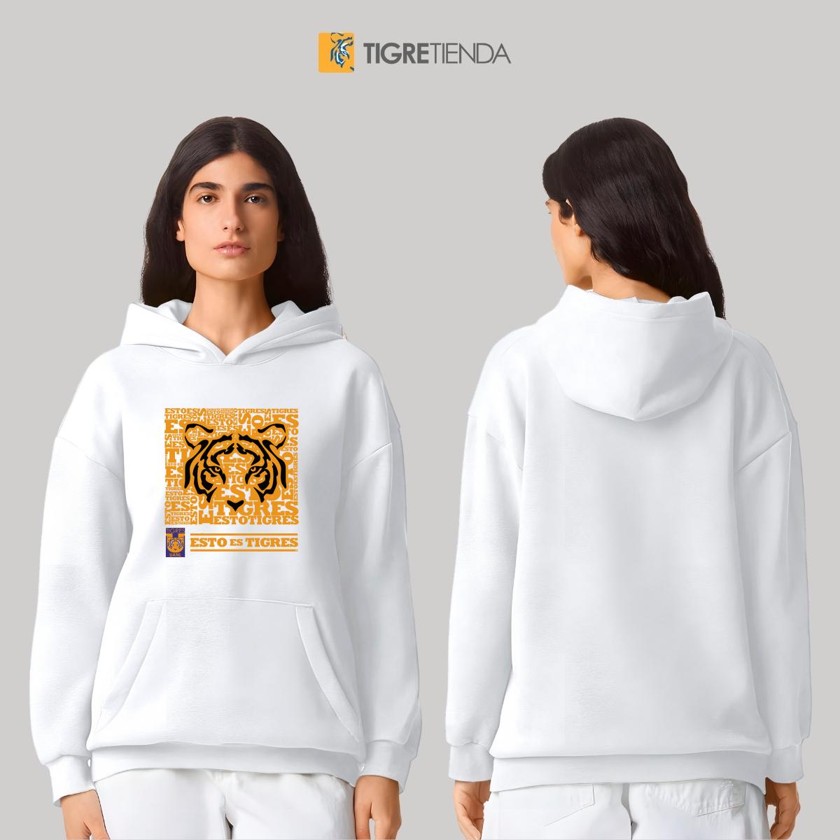 Sudadera Mujer Hoodie Pro Dry Tigres UANL Esto es Tigres