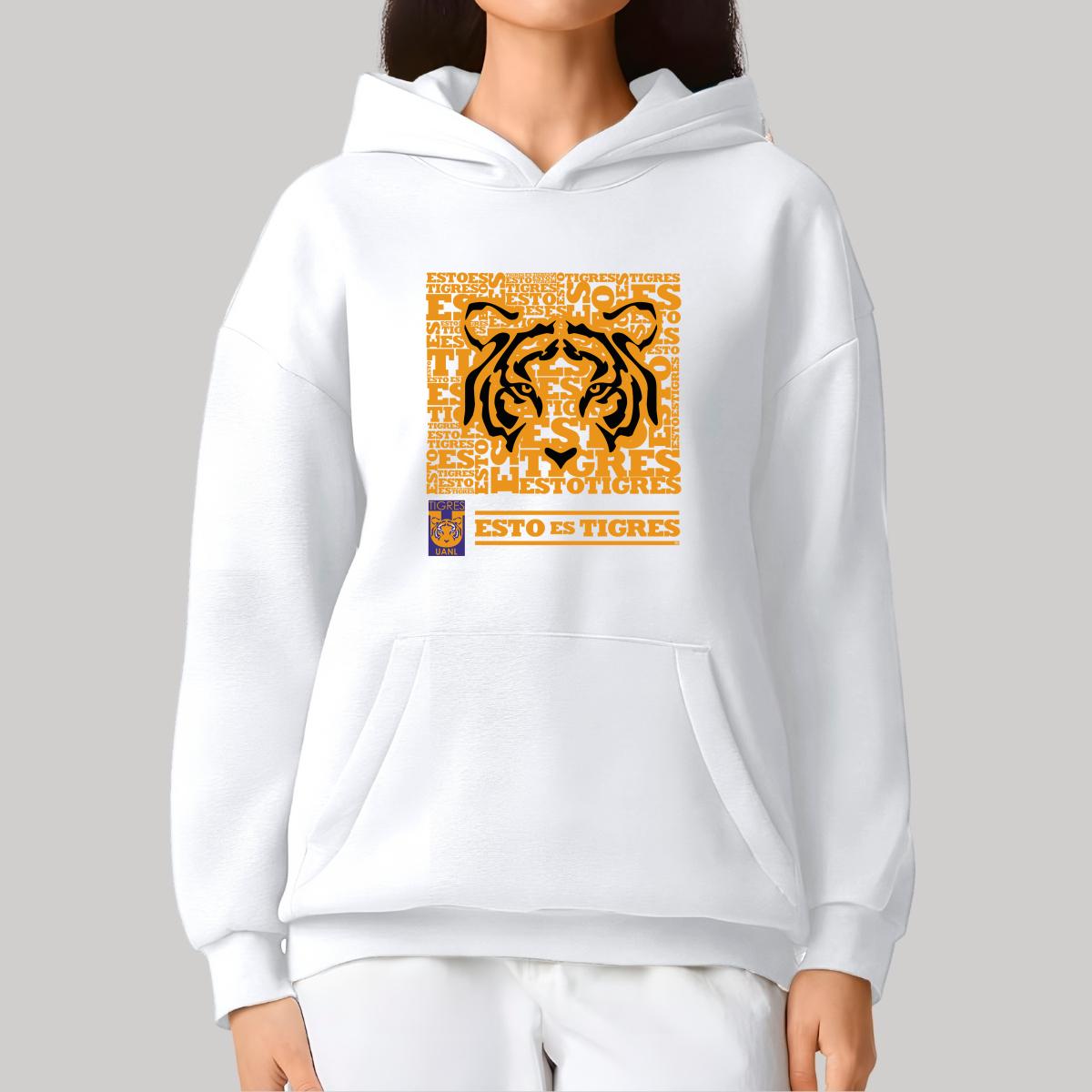 Sudadera Mujer Hoodie Pro Dry Tigres UANL Esto es Tigres