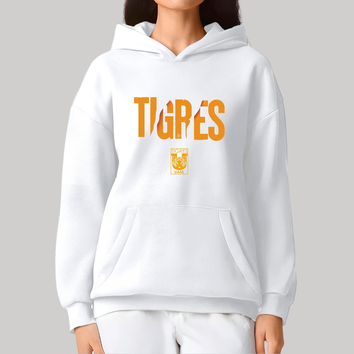 Sudadera Mujer Hoodie Pro Dry Tigres UANL Escudo UANL