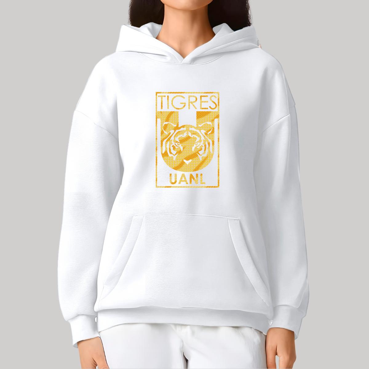 Sudadera Mujer Hoodie Pro Dry Tigres UANL Escudo