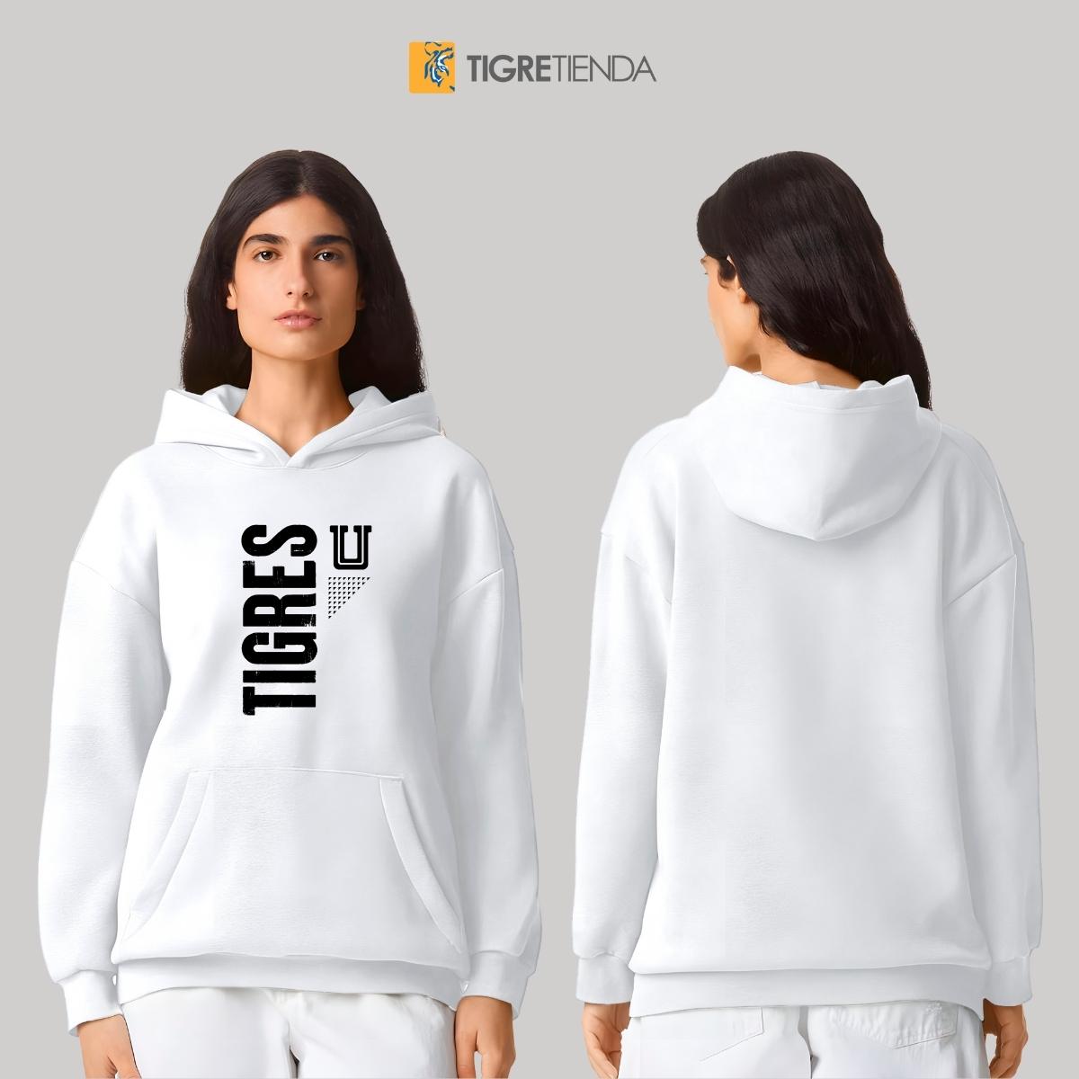 Sudadera Mujer Hoodie Pro Dry Tigres UANL U Tigres Vertical