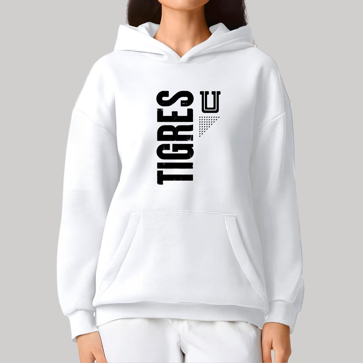 Sudadera Mujer Hoodie Pro Dry Tigres UANL U Tigres Vertical