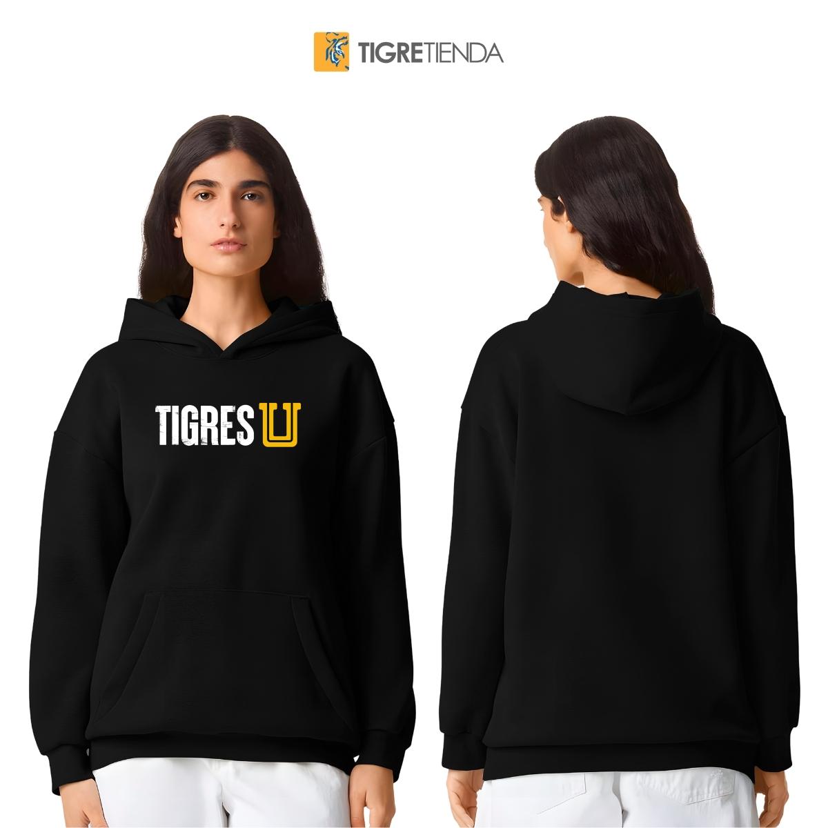 Sudadera Mujer Hoodie Pro Dry Tigres UANL U Tigres Horizontal