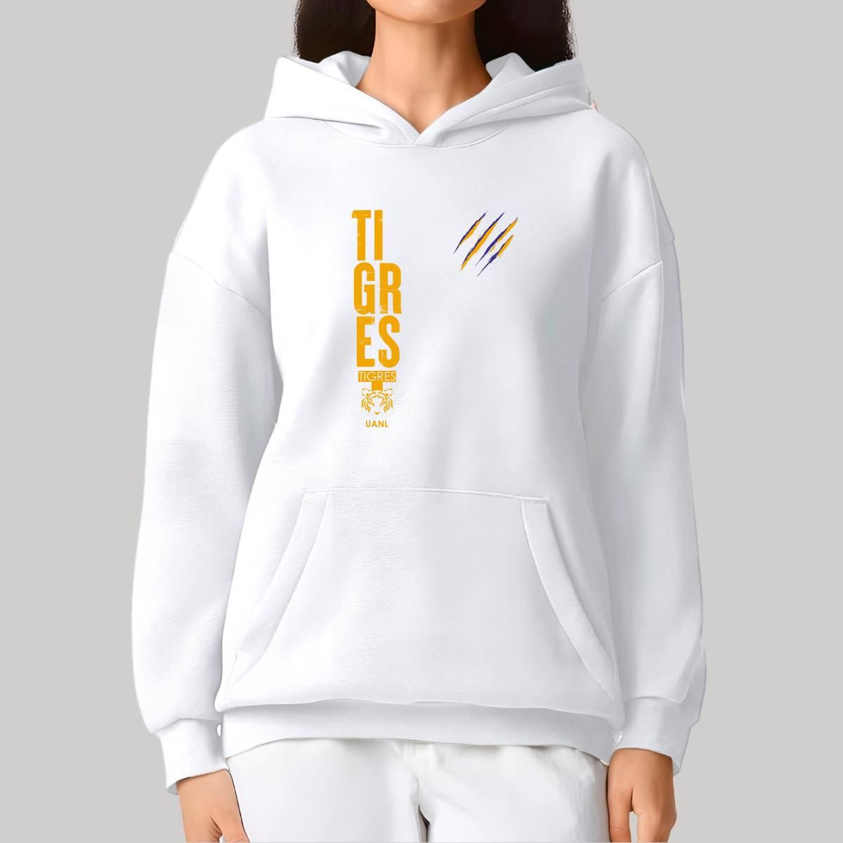 Sudadera Mujer Hoodie Pro Dry Tigres UANL Tigres Rayas