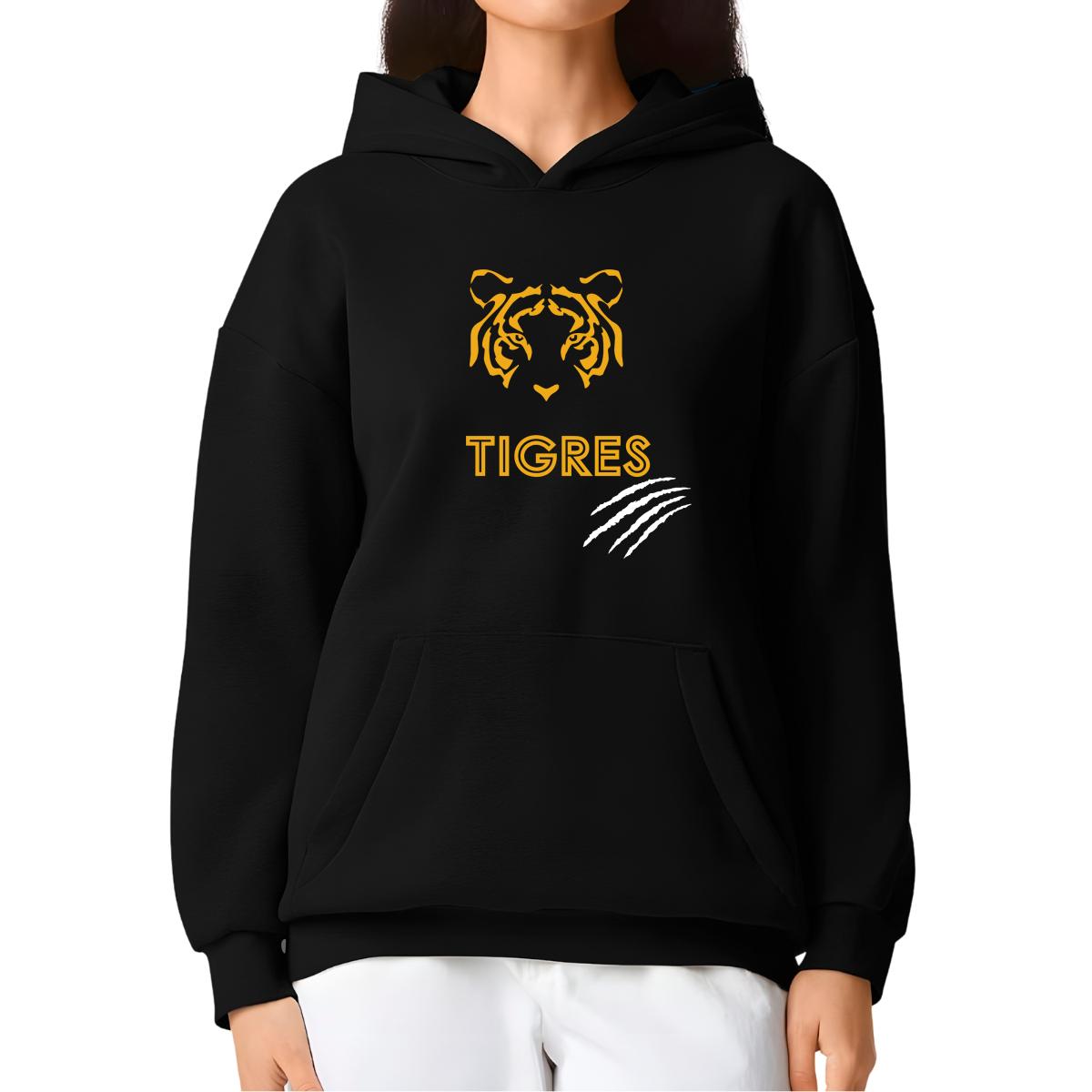 Sudadera Mujer Hoodie Pro Dry Tigres UANL Zarpazo