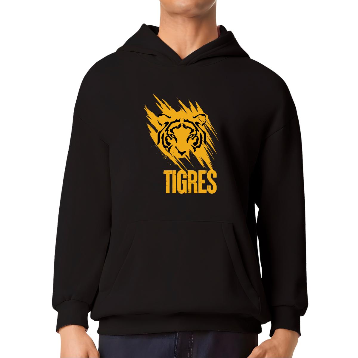 Sudadera Hombre Hoodie Pro Dry Tigres UANL Rostro