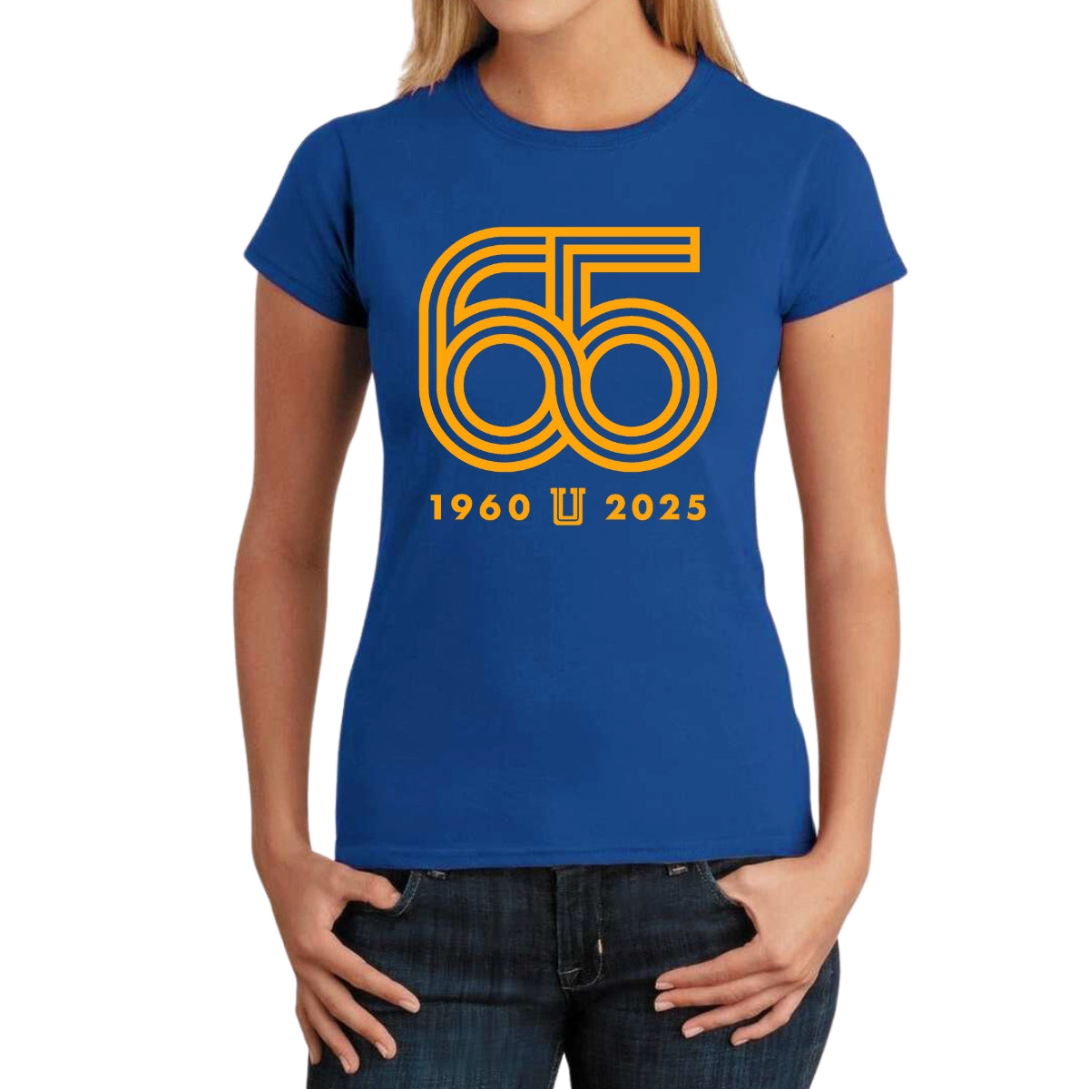 Playera Mujer Tigres UANL Aniversario 65