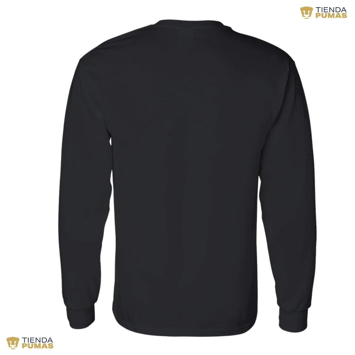 Playera Hombre Pumas UNAM Manga Larga Logo Triángulo