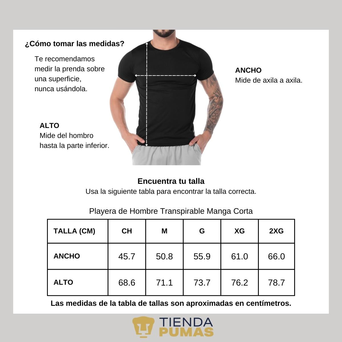 Playera Transpirable Hombre Pumas UNAM El mejor Papá