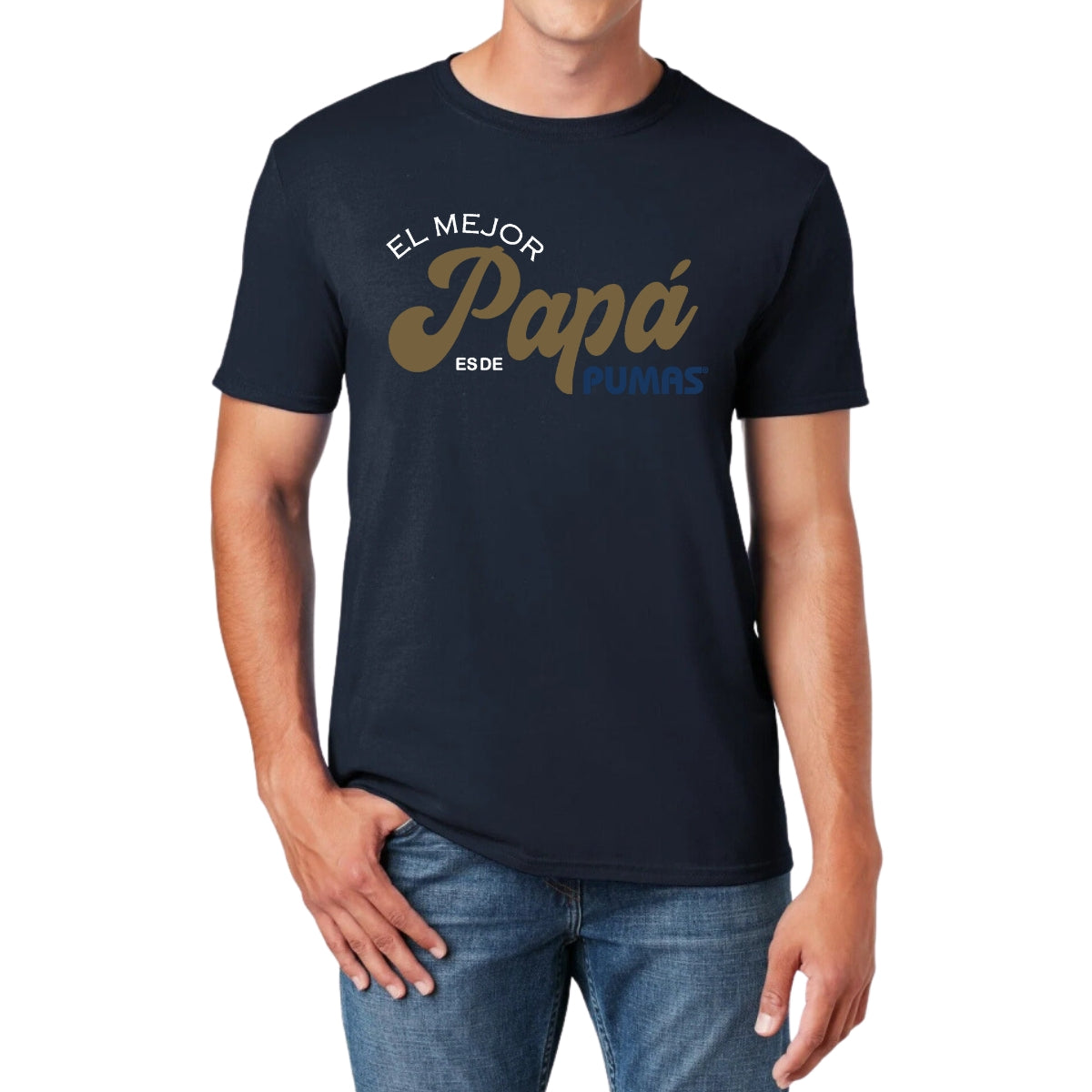 Playera Hombre Pumas UNAM Día Padre El mejor