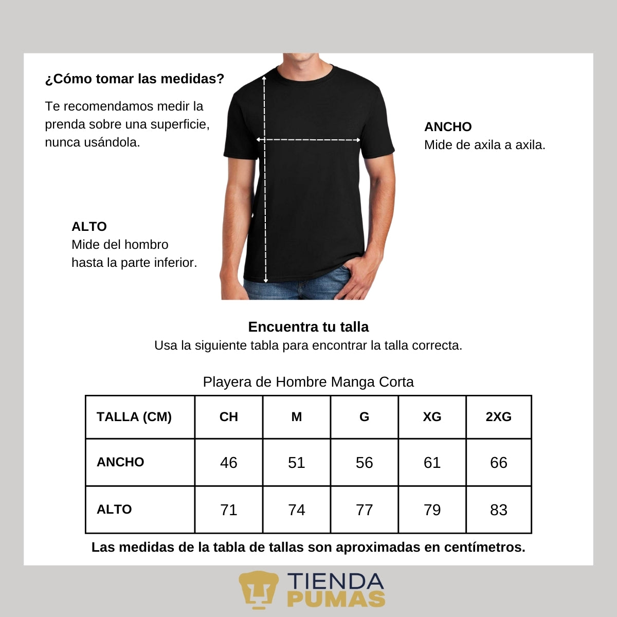 Playera Hombre Pumas UNAM Día Padre El mejor