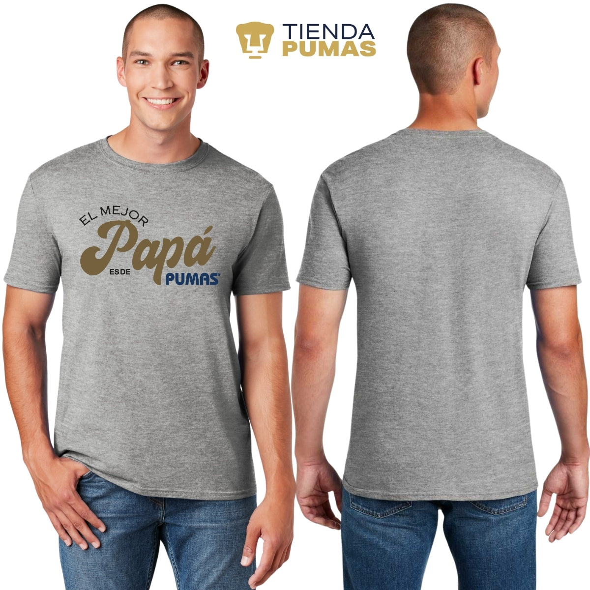 Playera Hombre Pumas UNAM Día Padre El mejor