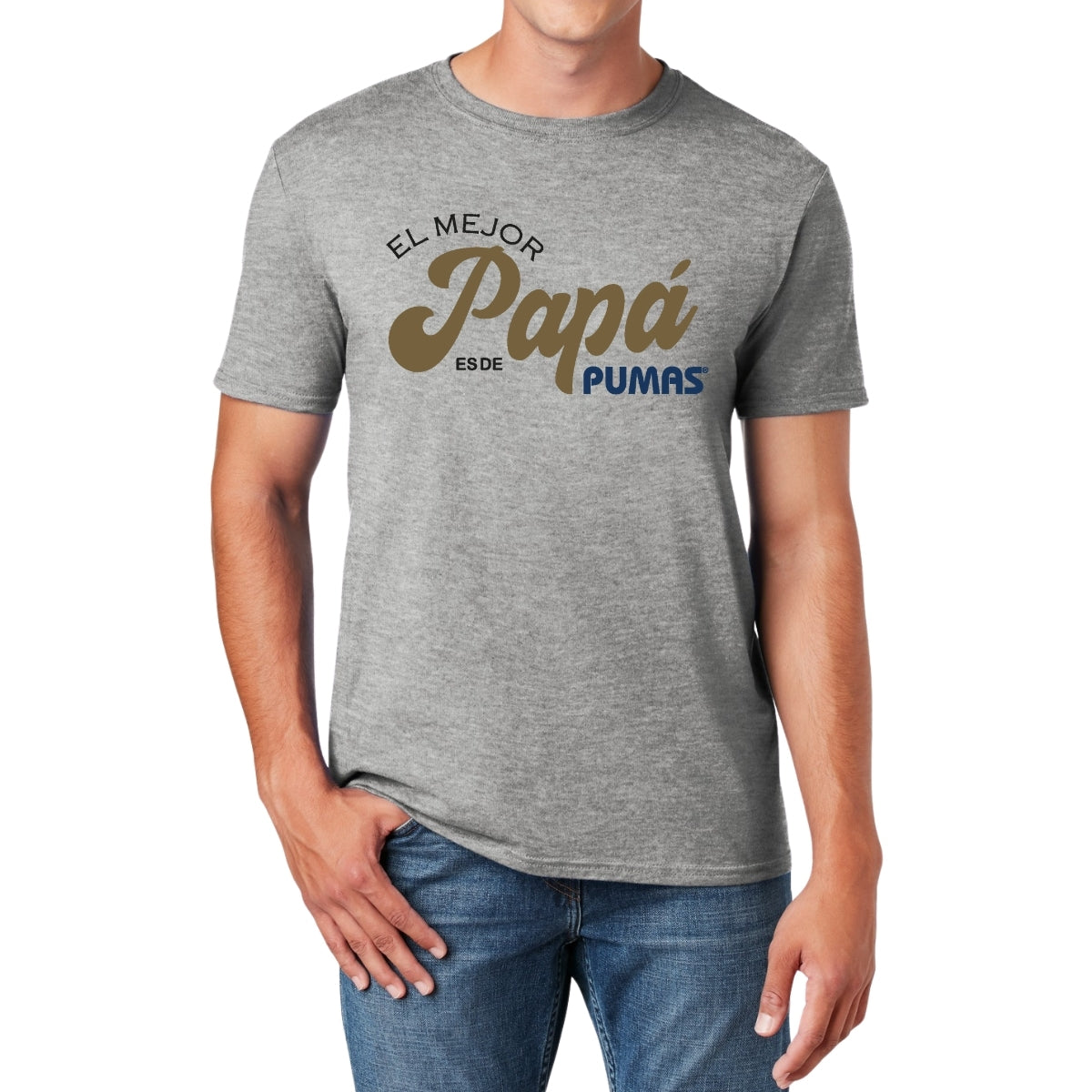 Playera Hombre Pumas UNAM Día Padre El mejor