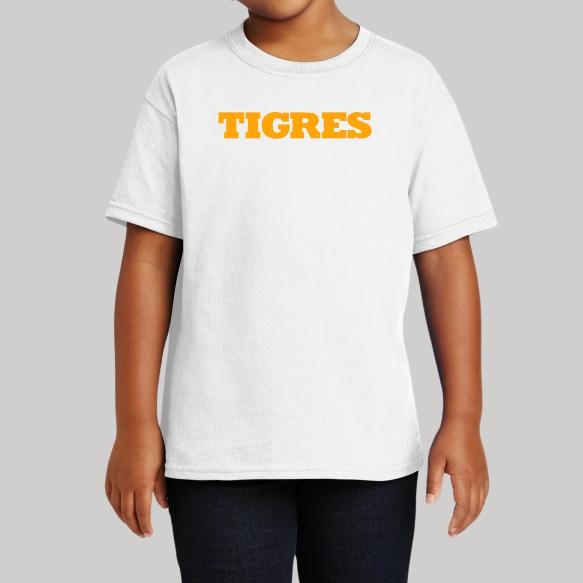 Playera Niño Niña Tigres UANL Logo Tigre