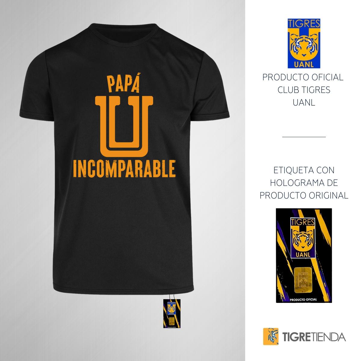 Playera Transpirable Hombre Tigres UANL Papá incomparable