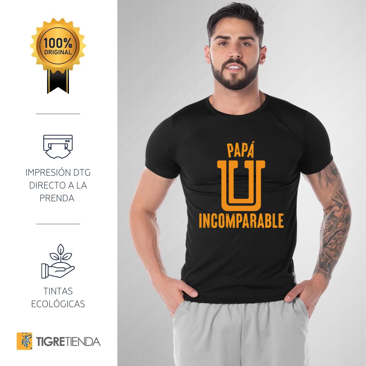 Playera Transpirable Hombre Tigres UANL Papá incomparable