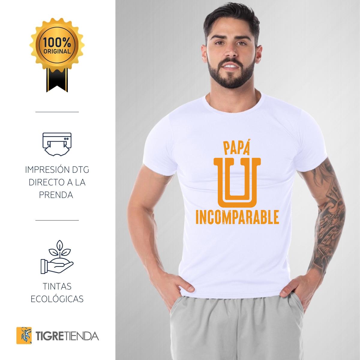 Playera Transpirable Hombre Tigres UANL Papá incomparable