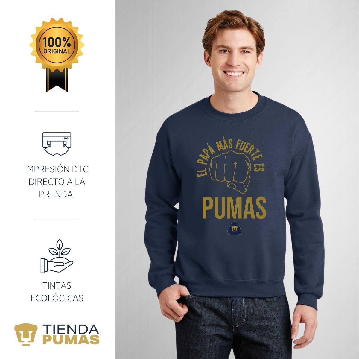 Sudadera Hombre Pumas UNAM El papá más fuerte
