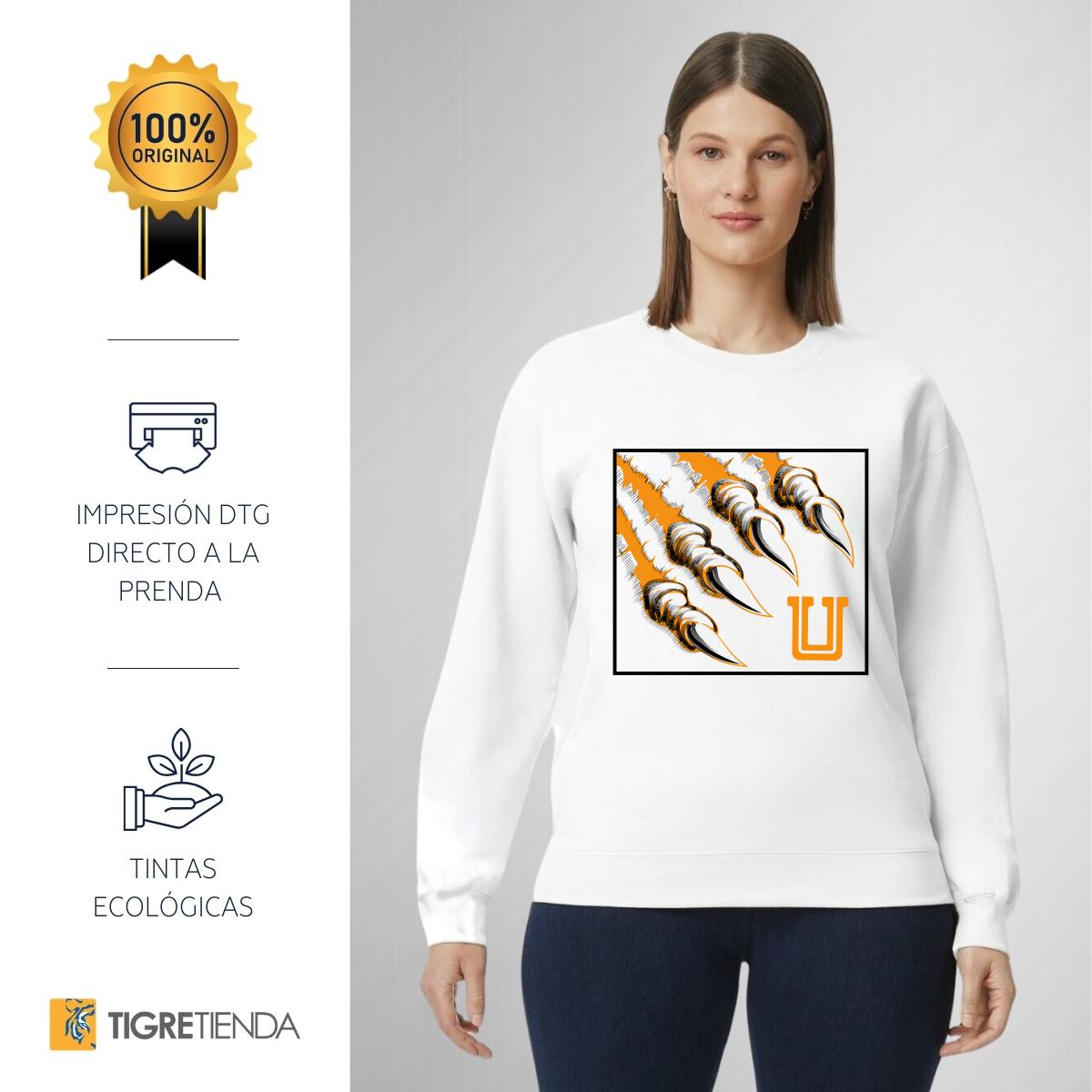 Sudadera Mujer Tigres UANL Garra U