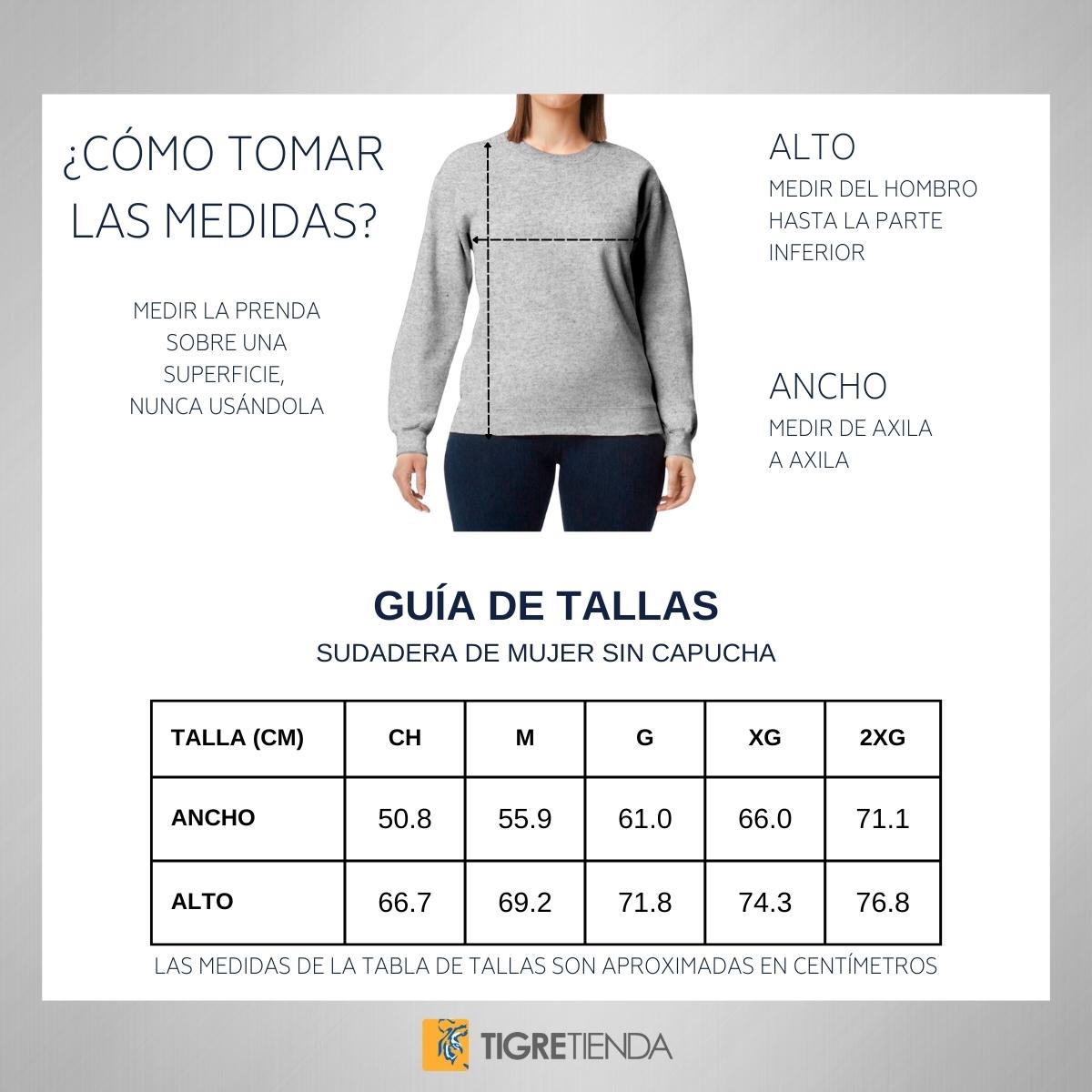 Sudadera Mujer Tigres UANL Garra U