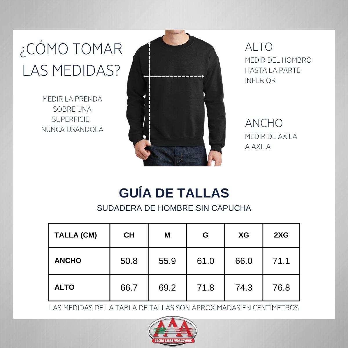 Sudadera Hombre Lucha Libre AAA Collage