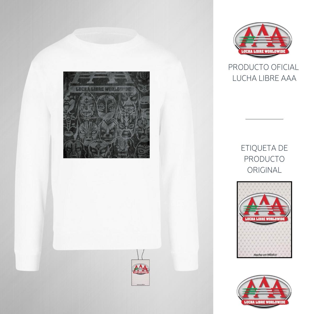 Sudadera Hombre Lucha Libre AAA Collage