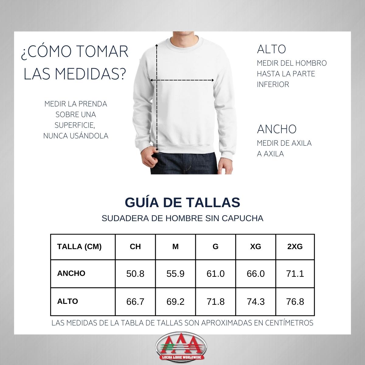 Sudadera Hombre Lucha Libre AAA Collage