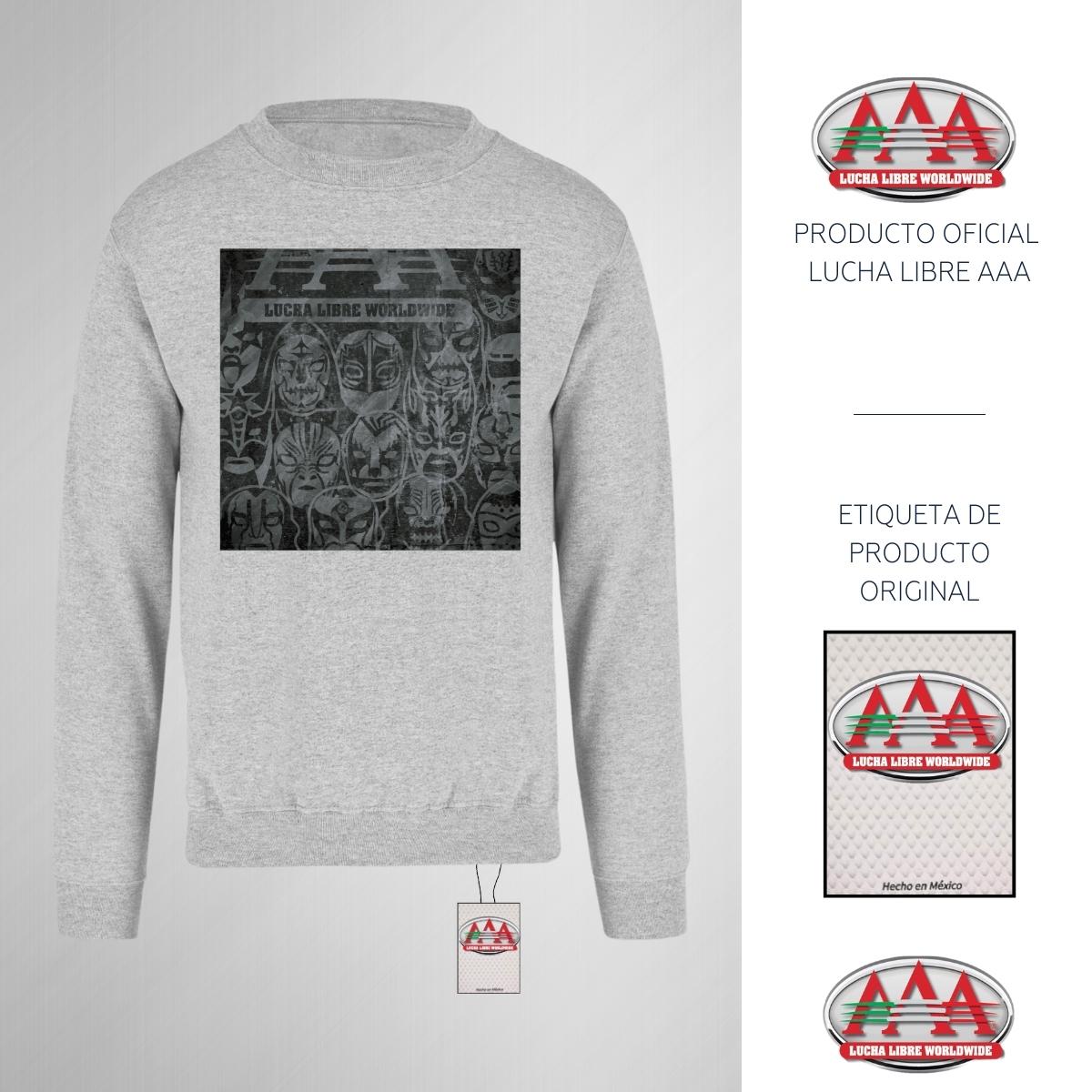 Sudadera Hombre Lucha Libre AAA Collage