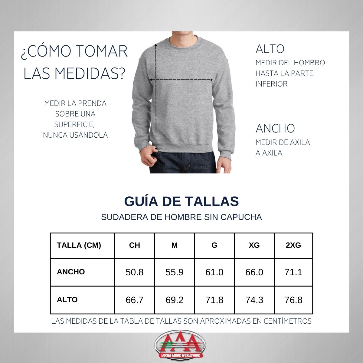 Sudadera Hombre Lucha Libre AAA Collage